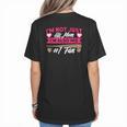 Baseball Moms I'm Not Just His Mom Baseball Mama Women's T-Shirt Back Print Baseball Moms I'm Not Just His Mom Baseball Mama Women's T-Shirt Back Print