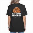 Baseball Mother Lover Baseballer Player Match Baseball Mom Women's T-Shirt Back Print Baseball Mother Lover Baseballer Player Match Baseball Mom Women's T-Shirt Back Print