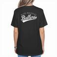 Busy Raising Ballers Baseball Mom & Parent Sports Women's T-Shirt Back Print Busy Raising Ballers Baseball Mom & Parent Sports Women's T-Shirt Back Print
