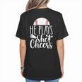 Cheer Baseball Mom Baseball And Cheer Mother Women's T-Shirt Back Print Cheer Baseball Mom Baseball And Cheer Mother Women's T-Shirt Back Print
