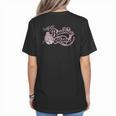 Cool Super Baseball Mom Cool Mother's Day Mama Woman Cute Women's T-Shirt Back Print