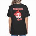 Cute Love Baseball BigLeague Babe Hot Baseball Mom Women's T-Shirt Back Print