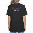 Cute Mother's Day Teeball T-Ball Baseball Mom Women's T-Shirt Back Print