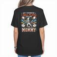 Favorite T-Ball Player Calls Mommy Baseball Mom Women's T-Shirt Back Print