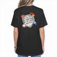 My Girl Might Not Always Swing But I Do Baseball Mom Mama Women's T-Shirt Back Print
