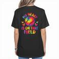 My Heart Is On That Field Cute Baseball Mom Women Women's T-Shirt Back Print My Heart Is On That Field Cute Baseball Mom Women Women's T-Shirt Back Print