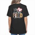 My Heart Is On That Field Mother's Day Baseball Mom Women Women's T-Shirt Back Print My Heart Is On That Field Mother's Day Baseball Mom Women Women's T-Shirt Back Print