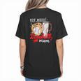 Hot Mess Always Stressed Baseball Mom Women's T-Shirt Back Print