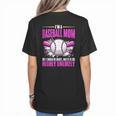 I'm A Baseball Mom Baseball Pitcher Catcher Baseball Player Women's T-Shirt Back Print I'm A Baseball Mom Baseball Pitcher Catcher Baseball Player Women's T-Shirt Back Print