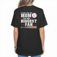 I'm Not Just His Mom I'm His Biggest Fan Baseball Mom Women's T-Shirt Back Print I'm Not Just His Mom I'm His Biggest Fan Baseball Mom Women's T-Shirt Back Print