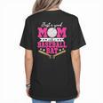 Just A Good Mom With A Baseball Bat Baseball Mom Women's T-Shirt Back Print Just A Good Mom With A Baseball Bat Baseball Mom Women's T-Shirt Back Print