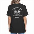 My Kid Might Not Always Swing But I Do Baseball Mom Women's T-Shirt Back Print My Kid Might Not Always Swing But I Do Baseball Mom Women's T-Shirt Back Print