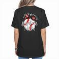 Loud & Proud Baseball Mom Baseballs Mother Sport Women Girls Women's T-Shirt Back Print Loud & Proud Baseball Mom Baseballs Mother Sport Women Girls Women's T-Shirt Back Print