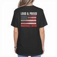 Loud & Proud Baseball Mom Sport Women's T-Shirt Back Print Loud & Proud Baseball Mom Sport Women's T-Shirt Back Print