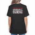 Loud And Proud Baseball Grandma Baseball Mom Heart Women's T-Shirt Back Print Loud And Proud Baseball Grandma Baseball Mom Heart Women's T-Shirt Back Print