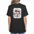 Loud Proud Baseball Mom Mommy Women's T-Shirt Back Print Loud Proud Baseball Mom Mommy Women's T-Shirt Back Print