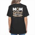 Mom Of The Grand Slammer Leopard Baseball Mom Women's T-Shirt Back Print Mom Of The Grand Slammer Leopard Baseball Mom Women's T-Shirt Back Print