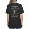 Mothering Boys Messy Loud Chaotic Baseball Mom Women's T-Shirt Back Print Mothering Boys Messy Loud Chaotic Baseball Mom Women's T-Shirt Back Print