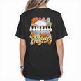 Retro Groovy Baseball Mom Family Matching Women Women's T-Shirt Back Print Retro Groovy Baseball Mom Family Matching Women Women's T-Shirt Back Print