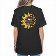 I Have Three Titles Baseball Mom Nurse And Caring Wife Mama Women's T-Shirt Back Print