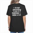 Using Baseball Mom Words Swearing Baseball Mom Sweary Women's T-Shirt Back Print Using Baseball Mom Words Swearing Baseball Mom Sweary Women's T-Shirt Back Print