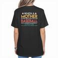 When A Mother Signs Child Up For Baseball Baseball Mom Women's T-Shirt Back Print When A Mother Signs Child Up For Baseball Baseball Mom Women's T-Shirt Back Print