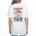 Always Your Biggest Fan Baseball Mom Women's T-Shirt Back Print Always Your Biggest Fan Baseball Mom Women's T-Shirt Back Print