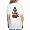 Baseball Christmas Tree Proud Baseball Mom Tee Women's T-Shirt Back Print Baseball Christmas Tree Proud Baseball Mom Tee Women's T-Shirt Back Print