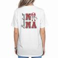 Baseball Mama Baseball Mom Game Day Senior Night Women's T-Shirt Back Print Baseball Mama Baseball Mom Game Day Senior Night Women's T-Shirt Back Print
