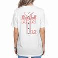 Baseball Mom 12 Number 12 Jersey Team Numbered Jersey Women's T-Shirt Back Print