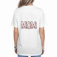 Baseball Mom Cute Baseball Mama Proud Senior Baseball Player Premium Women's T-Shirt Back Print
