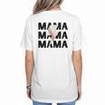Baseball Mom Game Day Baseball Season Gameday Sports Mama Women's T-Shirt Back Print