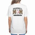 Baseball Mom Leopard Like a Normal But Louder And Prouder Women's T-Shirt Back Print Baseball Mom Leopard Like a Normal But Louder And Prouder Women's T-Shirt Back Print