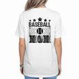 Baseball Mom Baseball Lover Mom Women's T-Shirt Back Print