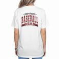 Baseball Mom Baseball Mama Mother's Day Red Loud Proud Women's T-Shirt Back Print Baseball Mom Baseball Mama Mother's Day Red Loud Proud Women's T-Shirt Back Print