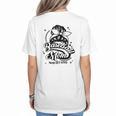 Baseball Mom May Get Loud Messy Bun Mother's Day Women's T-Shirt Back Print Baseball Mom May Get Loud Messy Bun Mother's Day Women's T-Shirt Back Print