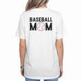 Baseball Mom Mommy Mama Mother's Day Women Retro Ball Sports Women's T-Shirt Back Print Baseball Mom Mommy Mama Mother's Day Women Retro Ball Sports Women's T-Shirt Back Print