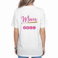 Baseball Mom Baseball Pitcher Bat Gloves Baseball Player Women's T-Shirt Back Print Baseball Mom Baseball Pitcher Bat Gloves Baseball Player Women's T-Shirt Back Print