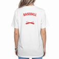Baseball Mom Baseball Player For Mother's Day Women's T-Shirt Back Print Baseball Mom Baseball Player For Mother's Day Women's T-Shirt Back Print