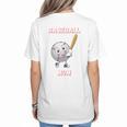 Baseball Mom Sports Quote Women's T-Shirt Back Print Baseball Mom Sports Quote Women's T-Shirt Back Print