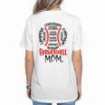 Baseball MomBall Game Mother's Day 2023 Women's T-Shirt Back Print