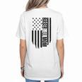 Baseball Mom USA Flag Baseball Mama Day Vibes Mama Women's T-Shirt Back Print Baseball Mom USA Flag Baseball Mama Day Vibes Mama Women's T-Shirt Back Print