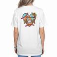 Baseball Mom Valentine Leopard Heart Softball Mother's Day Women's T-Shirt Back Print Baseball Mom Valentine Leopard Heart Softball Mother's Day Women's T-Shirt Back Print