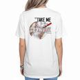 Baseball Moms Cute Take Me To The Ballpark Sports Athletic Women's T-Shirt Back Print