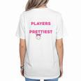 Baseball Players Have The Prettiest Moms Baseball Moms Women's T-Shirt Back Print Baseball Players Have The Prettiest Moms Baseball Moms Women's T-Shirt Back Print