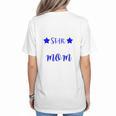 BASEBALL STAR MOM Sporty Design For Proud Baseball Moms Women's T-Shirt Back Print BASEBALL STAR MOM Sporty Design For Proud Baseball Moms Women's T-Shirt Back Print