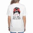 Class Of 2025 Baseball Mom Senior Graduation Graduate Women Women's T-Shirt Back Print