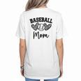 Custom Baseball Mom Number 7 Heart For Mom Women's T-Shirt Back Print Custom Baseball Mom Number 7 Heart For Mom Women's T-Shirt Back Print