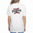 Custom Hustle Tball Tee Ball Baseball Mom Women's T-Shirt Back Print Custom Hustle Tball Tee Ball Baseball Mom Women's T-Shirt Back Print