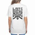 I Dislike Baseball Pants Softball Tball Baseball Mom Women's T-Shirt Back Print I Dislike Baseball Pants Softball Tball Baseball Mom Women's T-Shirt Back Print